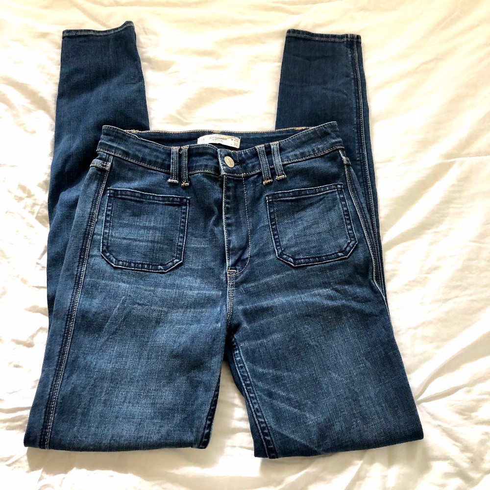 Hollister High Rise Skinny Jeans Size 0